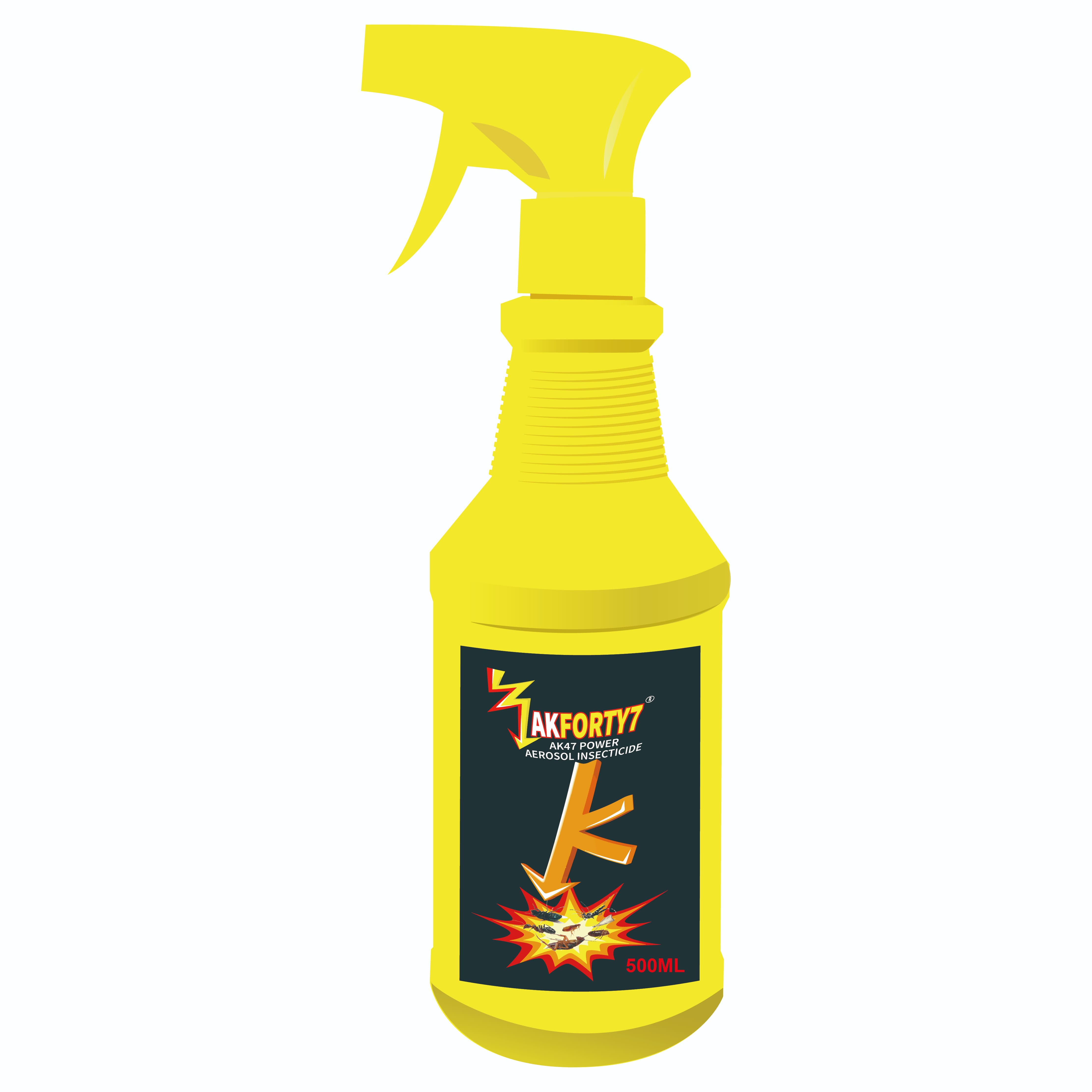 500ml yellow ak47 Insecticide liquid
